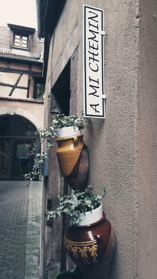 A Mi Chemin Otel Obernai Dış mekan fotoğraf